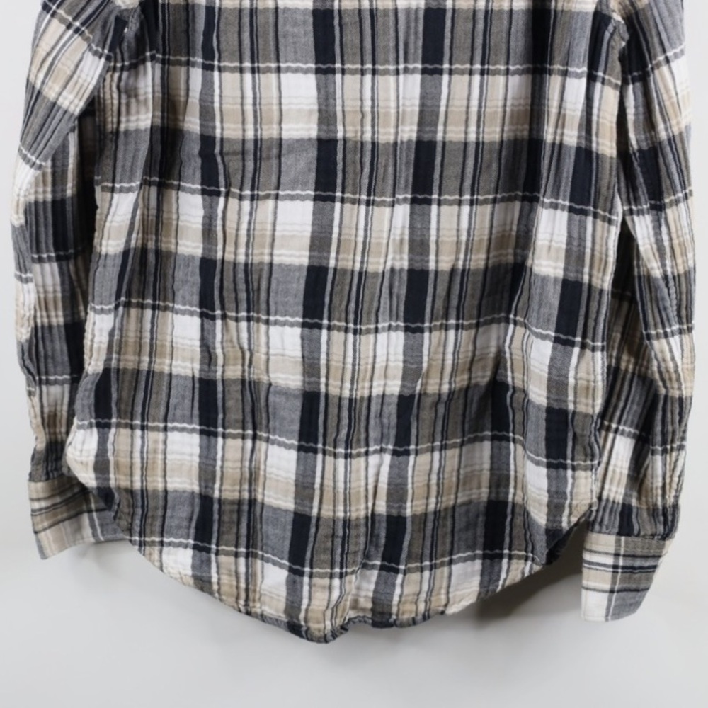 Rag & Bone Mens Collared Flannel Long Sleeve Button Front Plaid Shirt Size S - Picture 9 of 11
